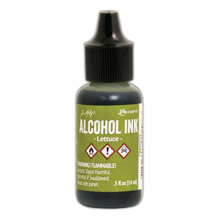 Tim Holtz - Alcohol Ink Lettuce