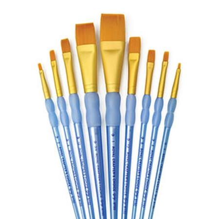 9 PC GT SHADER/WASH BRUSH SET 3 pack