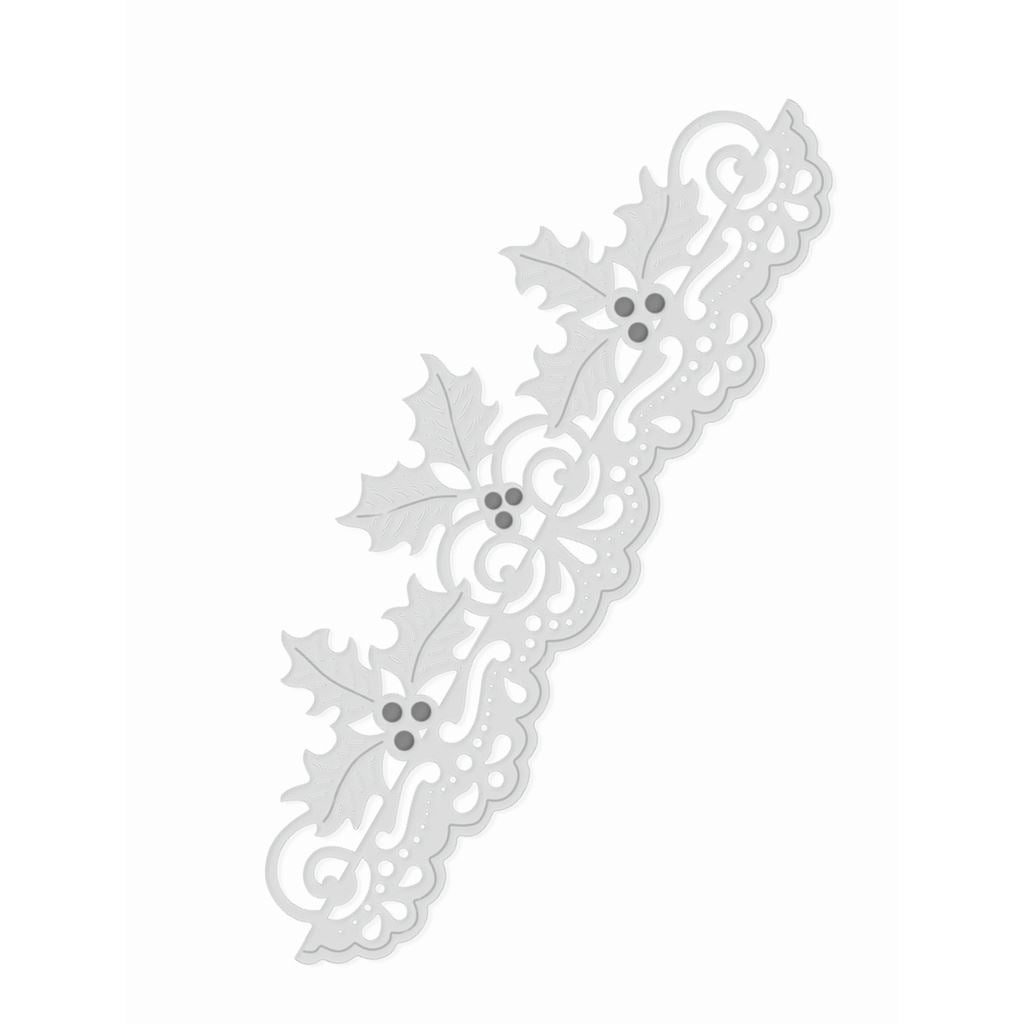 Fancy Holly Edger Sweet Dixie Cutting Die – Go Craft
