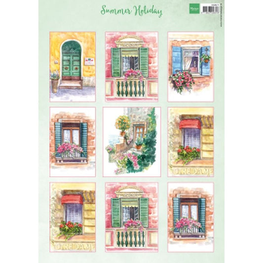 Summer Holiday Sold in Packs of 10 Sheets