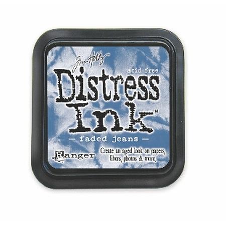 Distress Ink Pad Faded Jeans