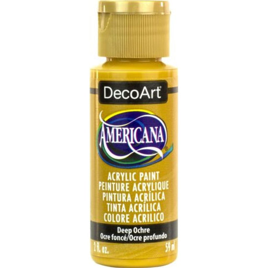 Deep Ochre 2oz Americana Acrylic