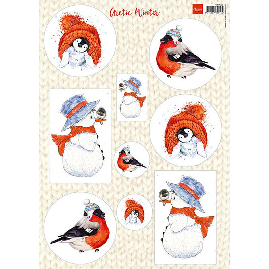 Artic Winter Sold in Packs of 10's