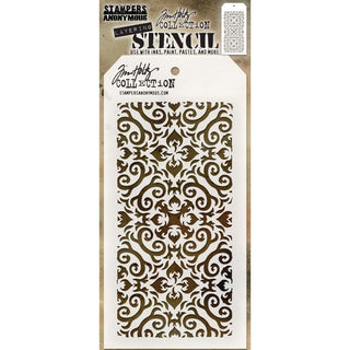 Tim Holtz - Flames Stencil
