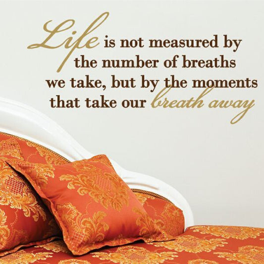 Life Is Not Measured By
