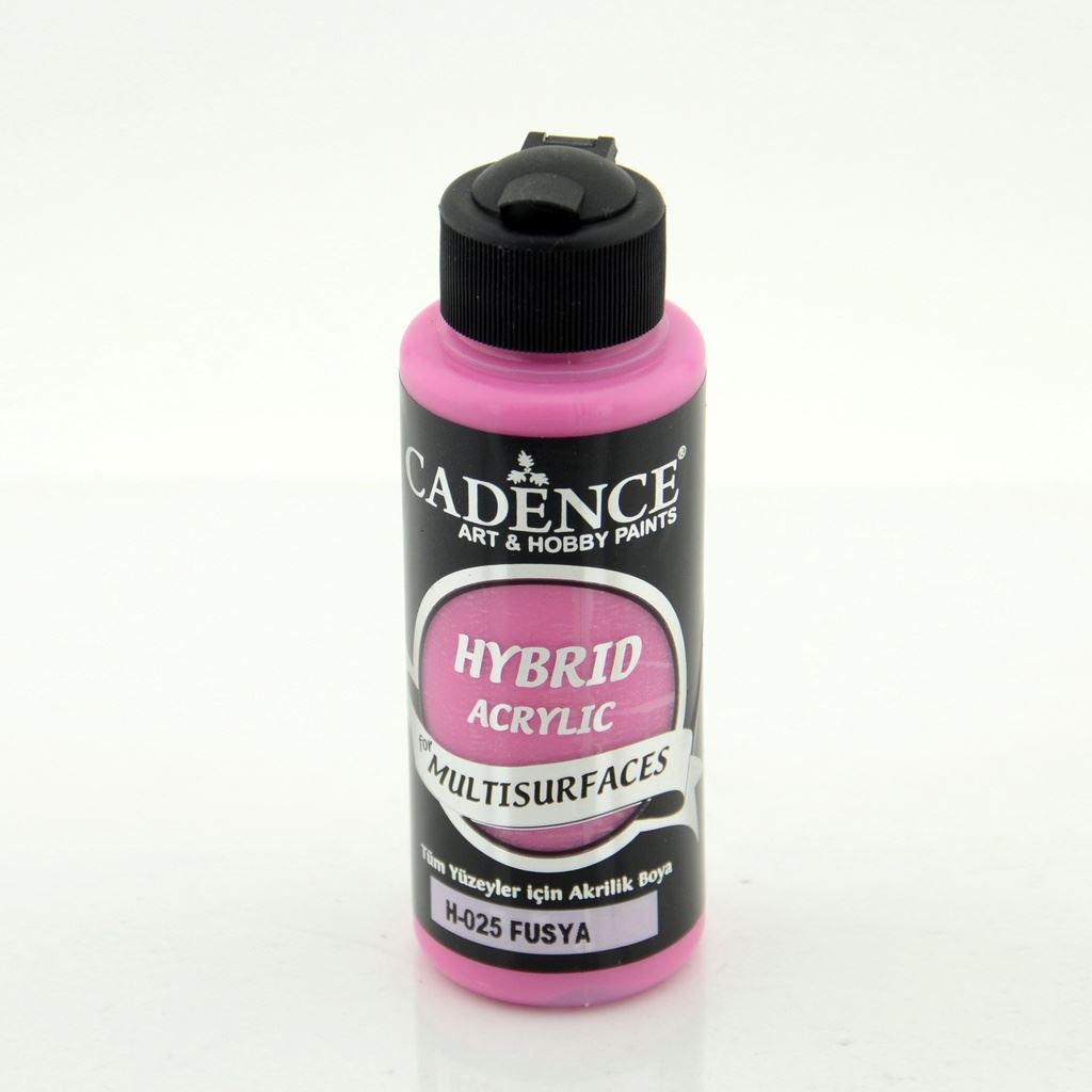 Fuchsia 120 ml Hybrid Acrylic Paint For Multisurfaces