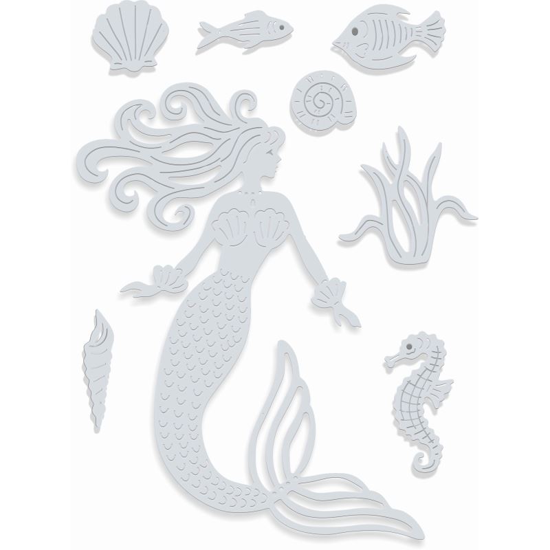 SD Mermaid Sweet Dixie Cutting Die