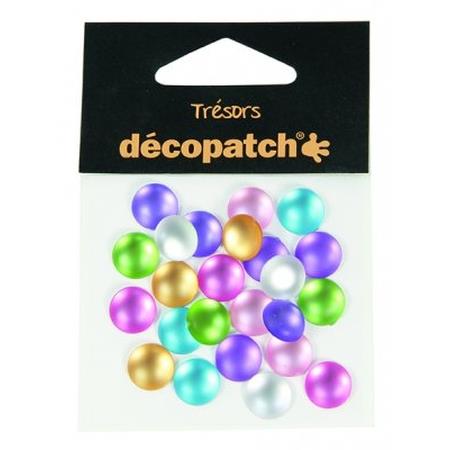 Pack of 24 gems, 1cm � Pearl P