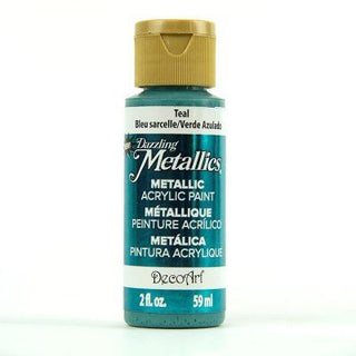 DecoArt Teal Dazzling Metallics Acrylic Paint