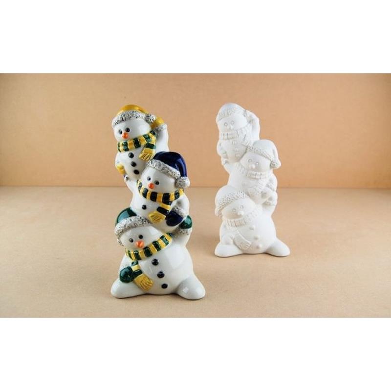Plastic Stackable Snowman Stacking Snowmen Box Quantity 6 – Go Craft