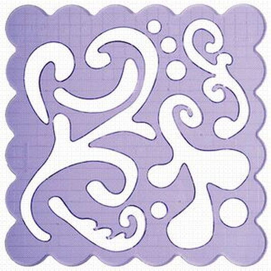 ShapeCutter Template 30x30cm - Doodles