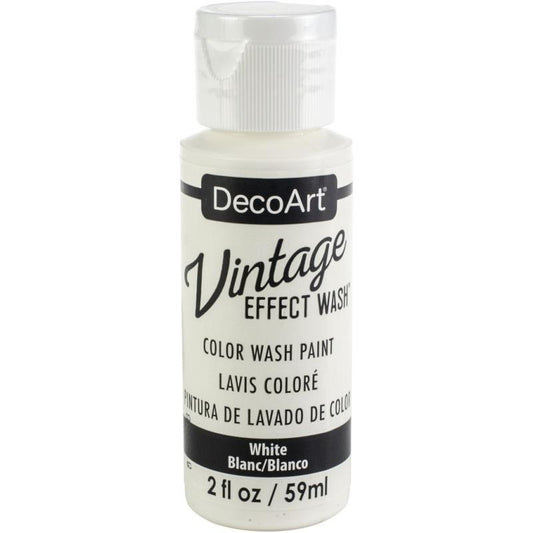 White Vintage Effects Wash