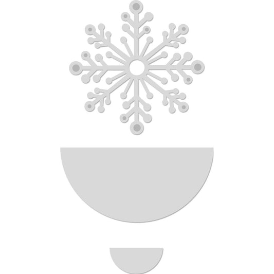 Decorative Die CC Snowflake