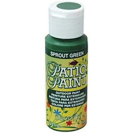 Sprout Green Patio Paint