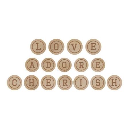 Wooden Letter Words - Cherish