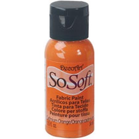 Cadmium Orange SoSoft 1oz.