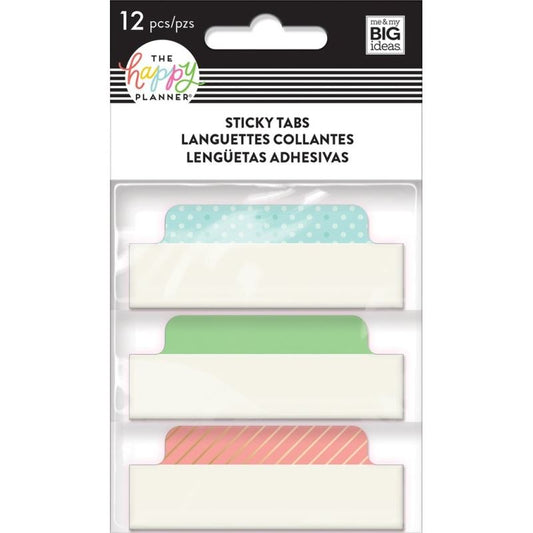 PLN Pastel Sticky Tabs Classic Sticky Pads
