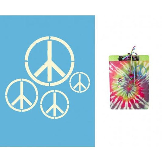 Peace Signs Stencil