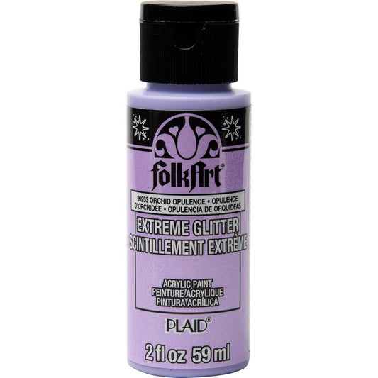 Orchid Opulence FolkArt Extreme Glitter 2OZ