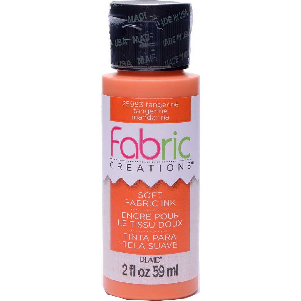 Tangerine Fabric Creations Soft Fabric Ink 2oz