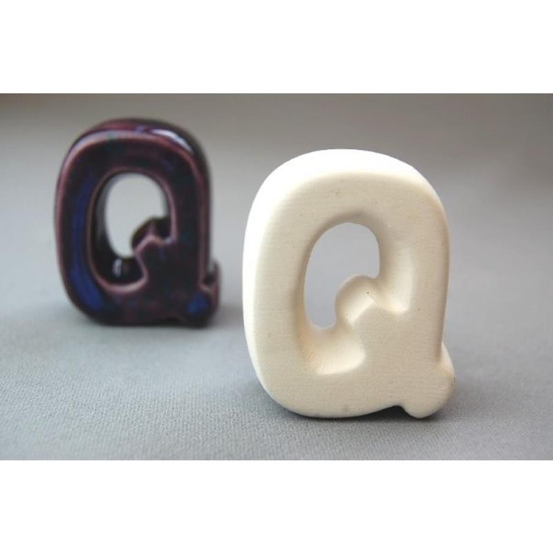 3D Letter Q 4.5cm Inner Wrap Quantity 6