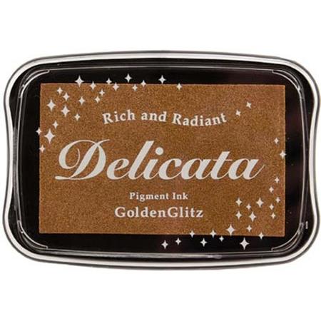 Delicata Ink Pad Golden Glitz