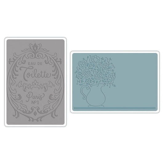 Flowers & Perfume Label Set