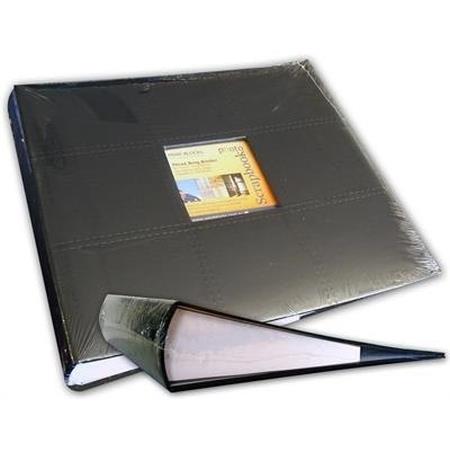 Con 12 x 12 3 Ring Binder Black