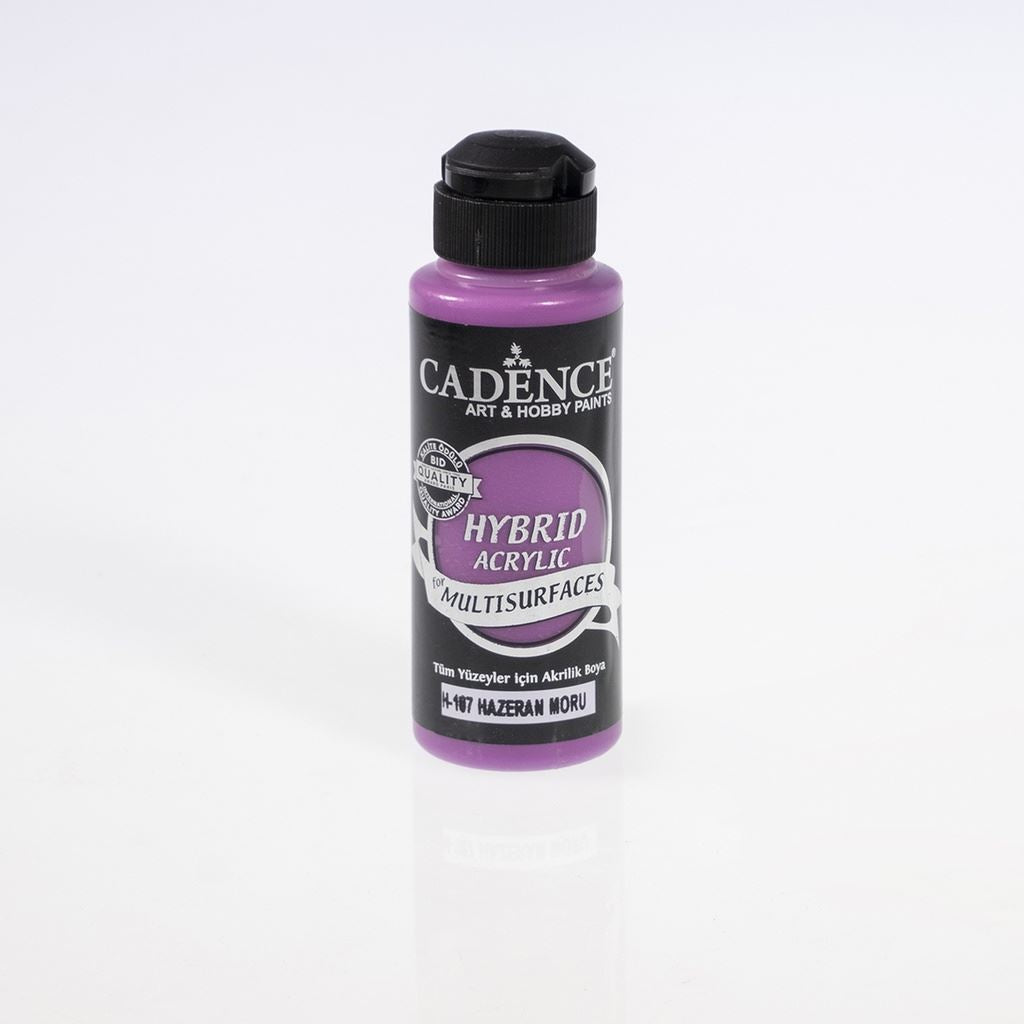 Hazeran Purple 120 ml Hybrid Acrylic Paint For Multisurfaces