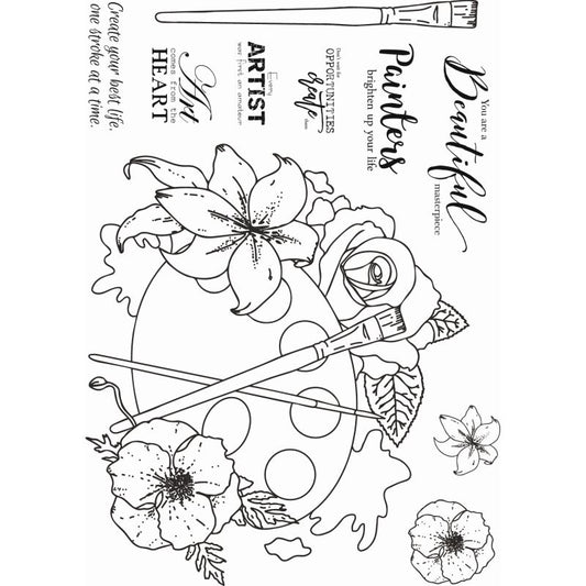 SCC Artists Delight Crafters Delight Stamp Sets