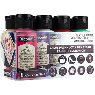 DecoArt 8 Colour DecoArt Stylin' Value Pack