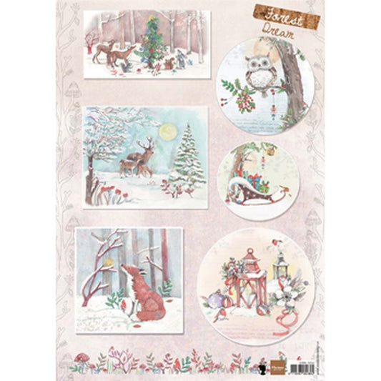 Els Forest Dream 1Sold in Packs of 10 Sheets
