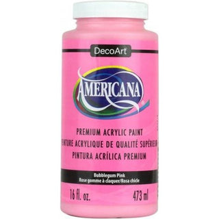 DecoArt Bubble-gum Pink Americana 16oz Acrylic Paint