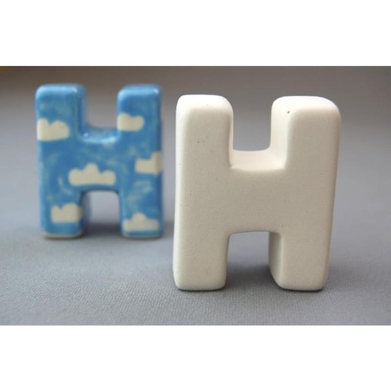 3D Letter H 4.5cm Inner Wrap Quantity 6