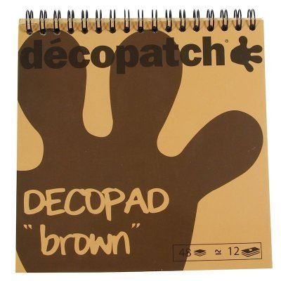 Decopad colour block brown