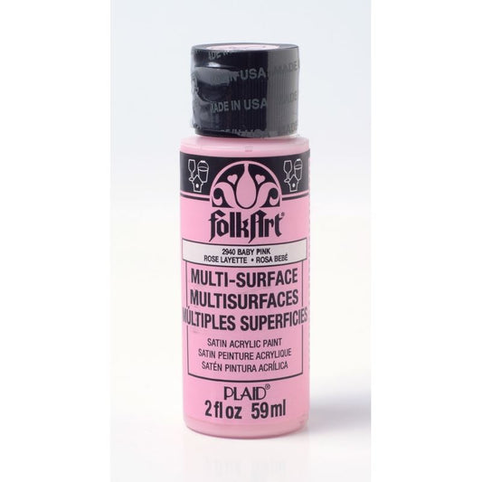 Baby Pink  Folkart Multi-Surface 2oz