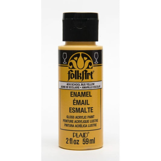 School Bus Yellow FolkArt Enamels 2oz