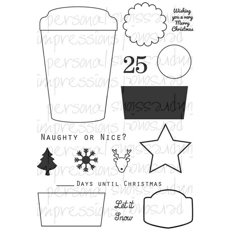 SH Christmas Red Cup & Labels A6