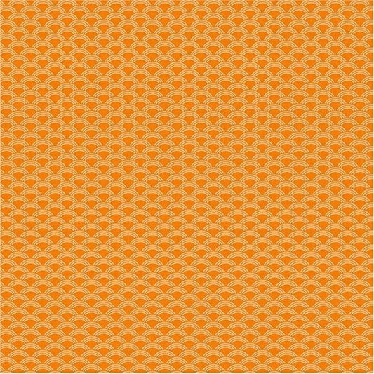 Washi Adhesive Sheet - Orange Sold in Singles