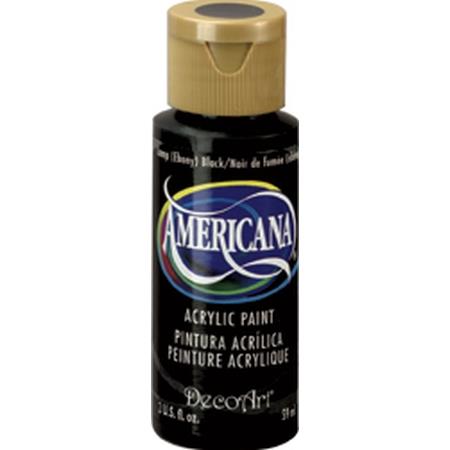 Lamp (Ebony) Black Americana Acrylic 2Oz.