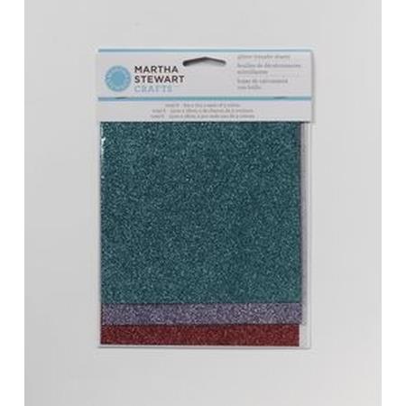 Martha Stewart Crafts Glitter Sheets - Gemstone