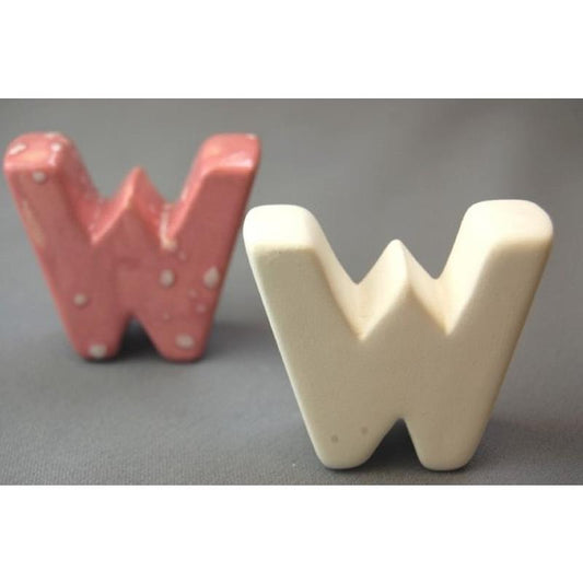 3D Letter W 4.5cm Inner Wrap Quantity 6