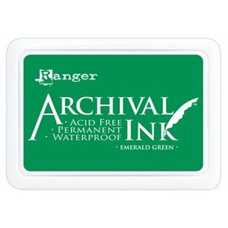 Archival Ink Pad Emerald Green