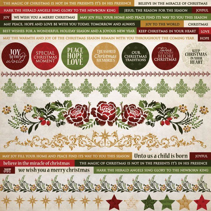 Holy Night Sticker Sheet