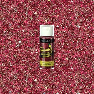 DecoArt Christmas Red Craft Twinkles 2oz