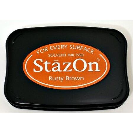 Rusty Brown StazOn On Pad