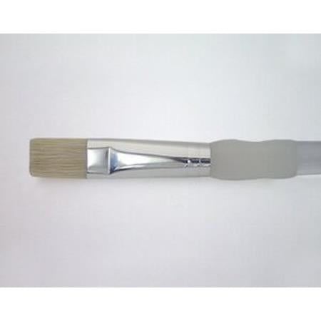 White Dry Brushing Flt Soft Grip 8  - Single