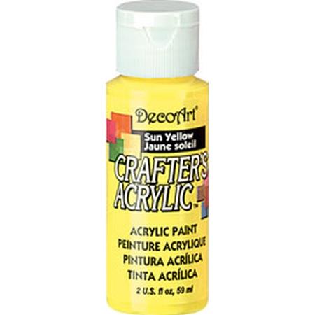 Sun Yellow Crafters Acrylic 2oz