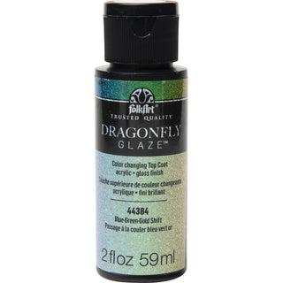 FolkArt - Dragonfly Glaze - Green Gold - 2 oz