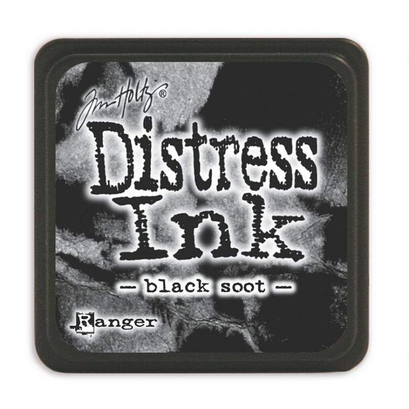 Distress Ink Pad Mini Black Soot